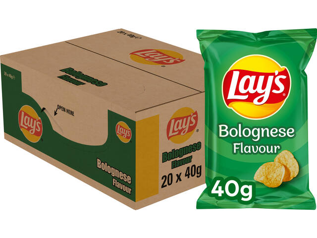 Chips Lays bolognese zak 40gr