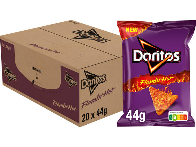 Chips Doritos flamin hot zak 44gr