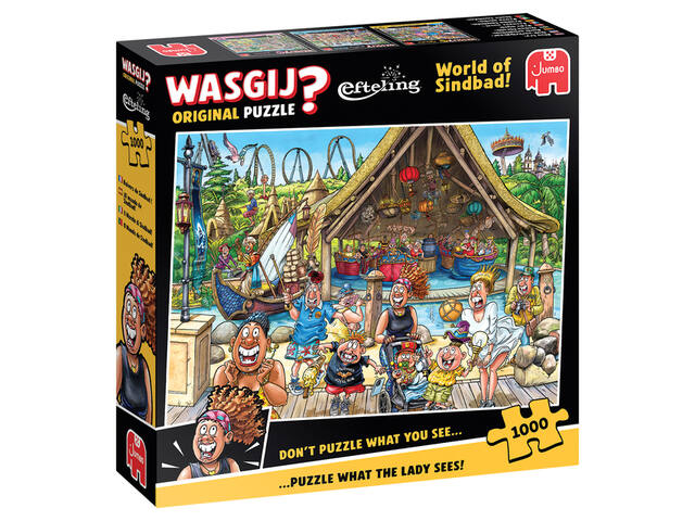 Puzzel Wasgij Efteling Wereld van Sinbad 1000st