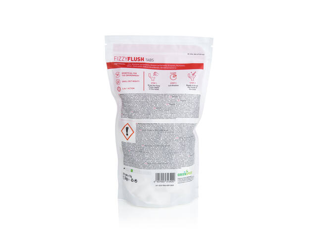Toiletreinigingstablet GS Fizzy Flush 15g 75st