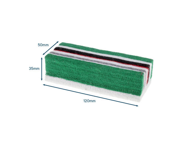 Krijtbordwisser vilt Europel 120x50x35mm