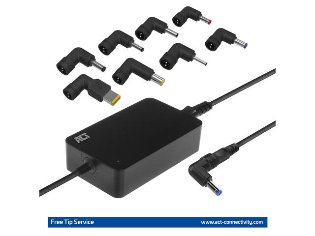 Compacte laptoplader 65W (laptops tot 15.6 inch)