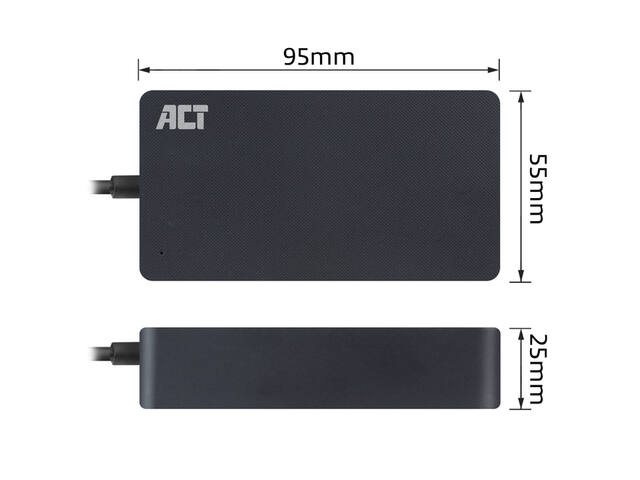 Compacte laptoplader 65W (laptops tot 15.6 inch)