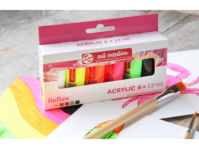 Acrylverf Talens Art Creation 12ml 6st Reflex ass