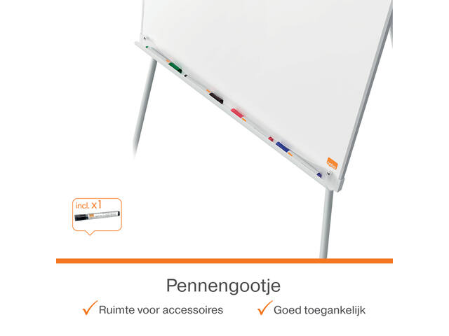 Flipover Nobo Premium Plus staal driepootstatief