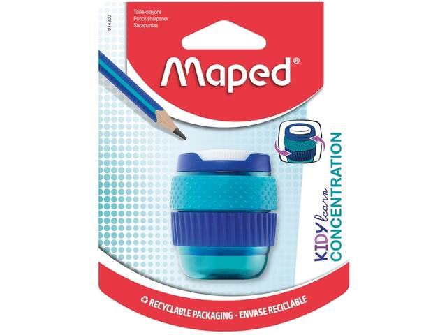 Puntenslijper Maped Kidy Learn Concentration blauw