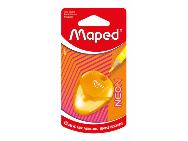 Puntenslijper Maped Neon Igloo 1gaats assorti
