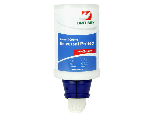 Handcremedispenser Dreumex One2clean blauw