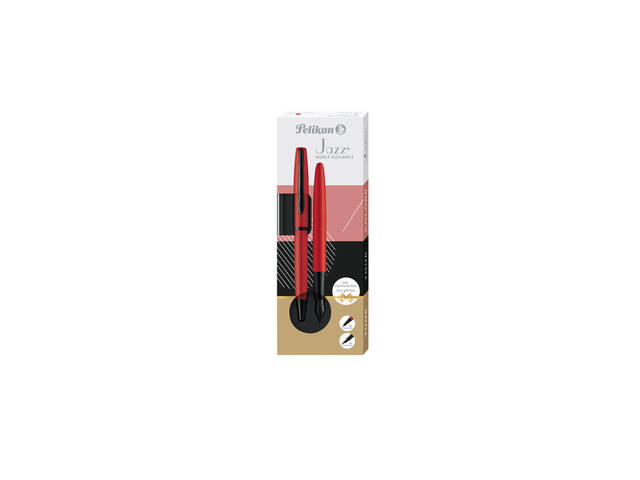 Schrijfset Pelikan Jazz Noble Elegance K36+P36 rd