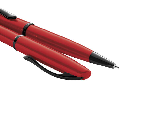 Balpen Pelikan Jazz Noble Elegance K36 M rood