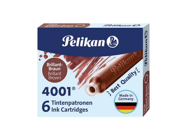 Inktpatroon Pelikan 4001 bruin