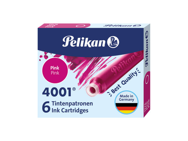 Inktpatroon Pelikan 4001 roze