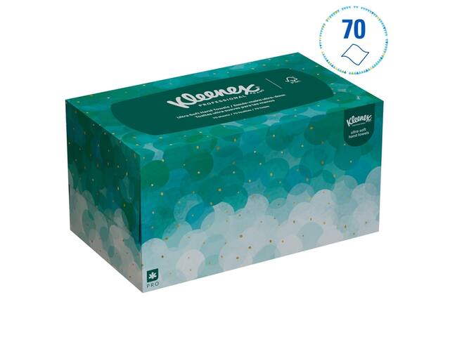 Handdoek Kleenex Ultra Popup 1laags 70 vel 6088