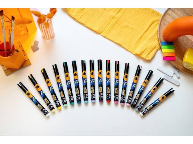 Paintmarker Bic Intensity assorti 4 stuks
