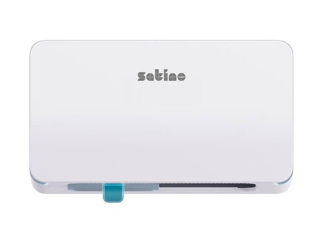 Toiletpapierdisp Satino MT1 Hyginity duo wit