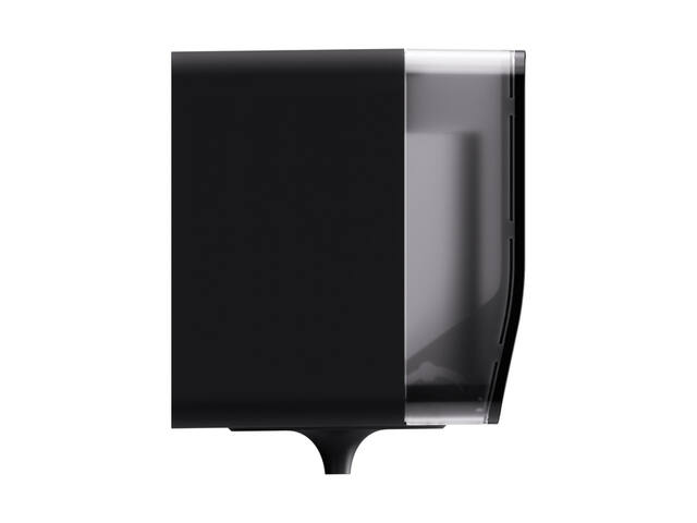 Poetspapierdispenser Satino CF1 Hyginity zwart