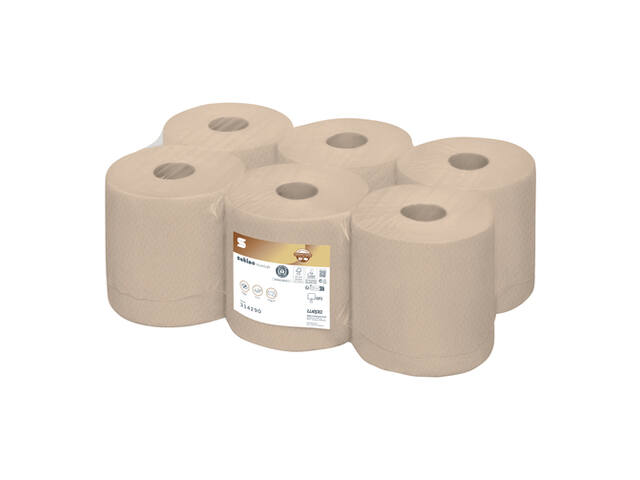 Poetspapier Satino CF1 PureSoft 2laags 6x150m