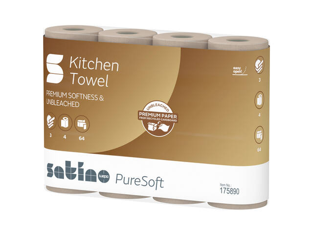Keukenrol Satino PureSoft 64 vel naturel 175890