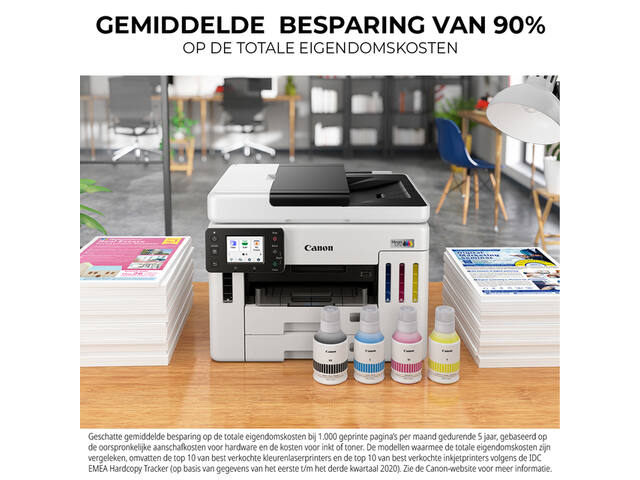 Multifunctional inktjet Canon MAXIFY GX7150