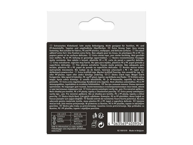 Klittenband tesa Ultra Power Lock Tape 100cmx25mm