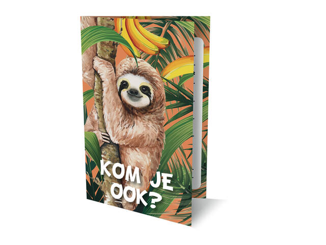 Luiaard uitnodiging PK 937 Interstat