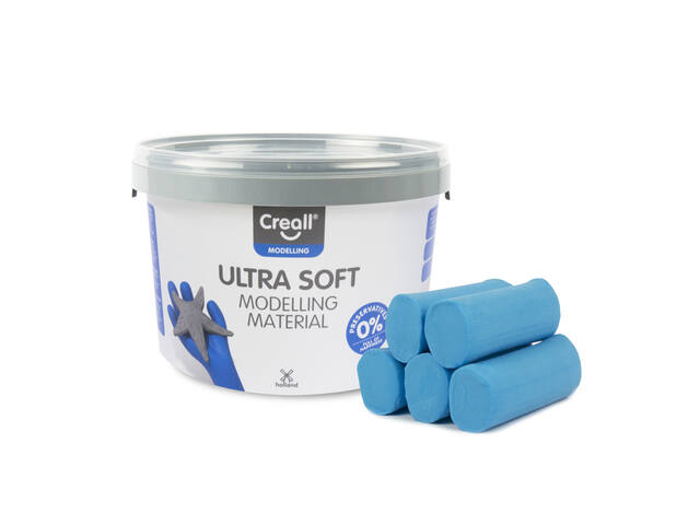 Klei Creall Play-it Ultra Soft helder blauw 1100gr