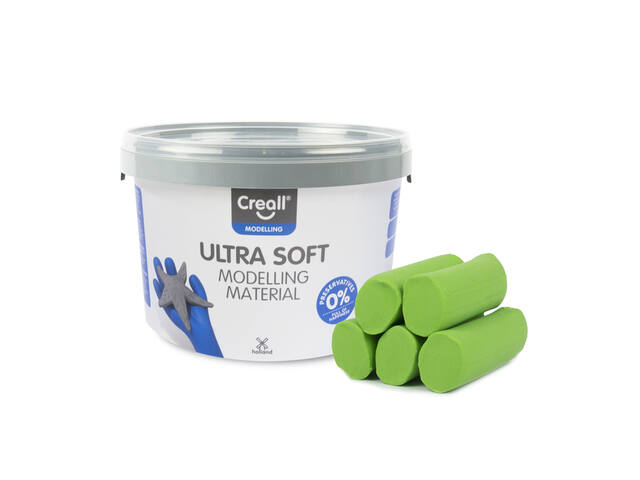 Klei Creall Play-it Ultra Soft helder groen 1100gr