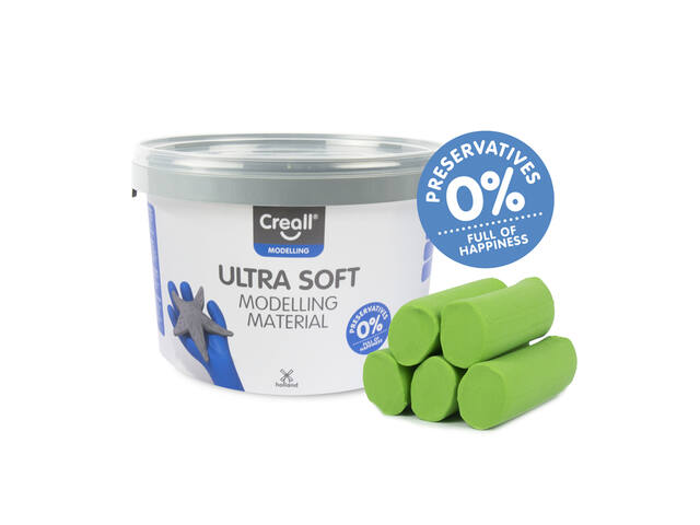 Klei Creall Play-it Ultra Soft helder groen 1100gr