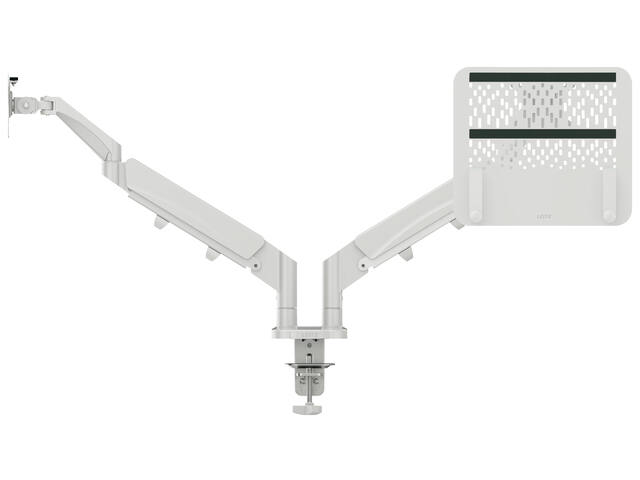 Monitor en laptoparm Leitz Ergo grijs