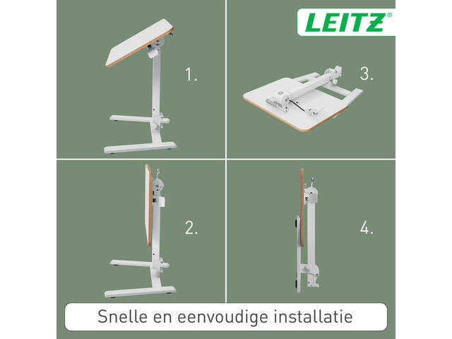Zit-sta bureau Leitz Ergo compact Inklapbaar