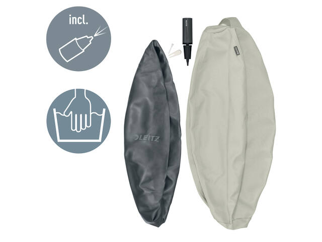 Actieve zitbal Leitz Ergo 65cm anti-rol design