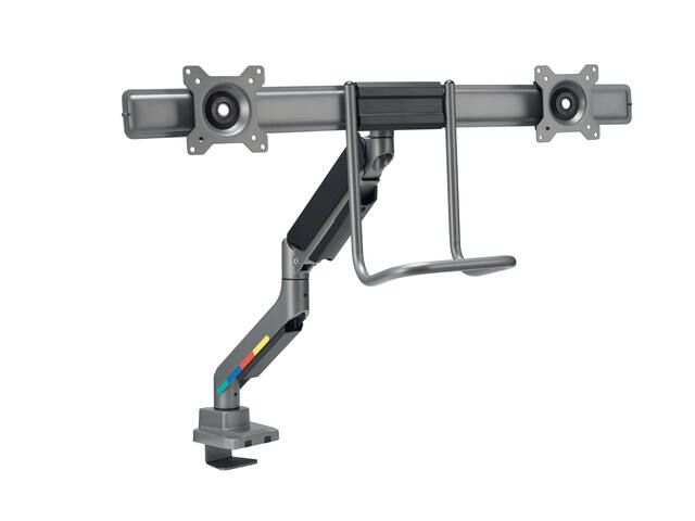 Monitorarm Kensington SF dubbel dwarsblk handgreep