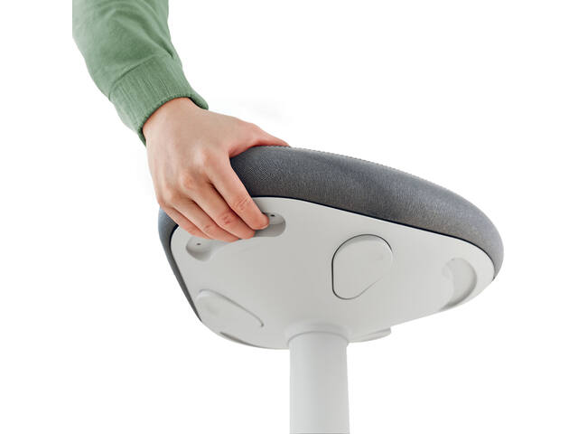 Actieve zit-sta kruk Leitz Ergo gasveer 57-82cm