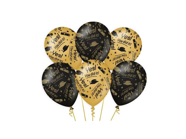 Classy party balloons You did it