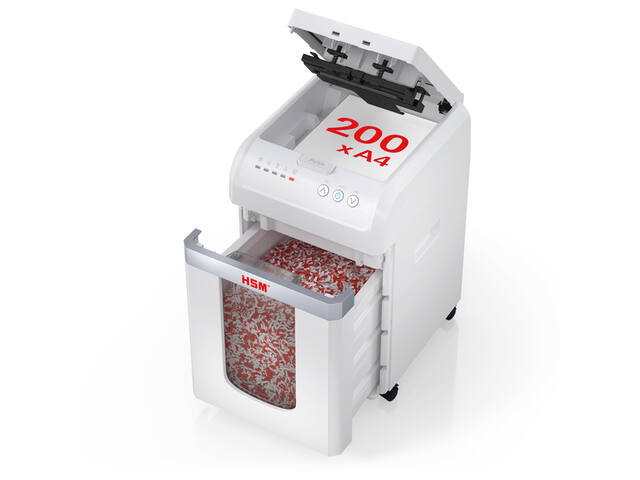 Papiervernietiger HSM shredstar Auto X200 4x12mm