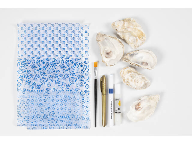 Hobbyset Creativ Company decoupage oesterschelpen