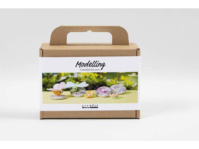 Hobbyset Creativ Company boetseren steen insect
