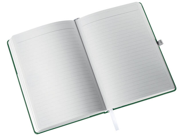 Notitieboek Leitz Style A5 lijn 160 pagina s groen