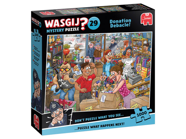 Puzzel Wasgij Mystery 29 Donatiedebacle. 1000st