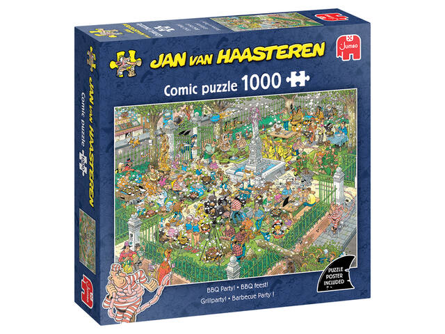 Puzzel JvH BBQ Feest. 1000st