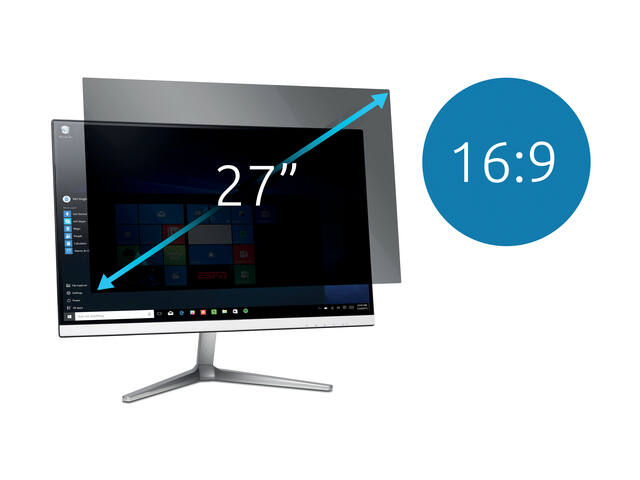 Privacyfilter Kensington 27 inch 16:9
