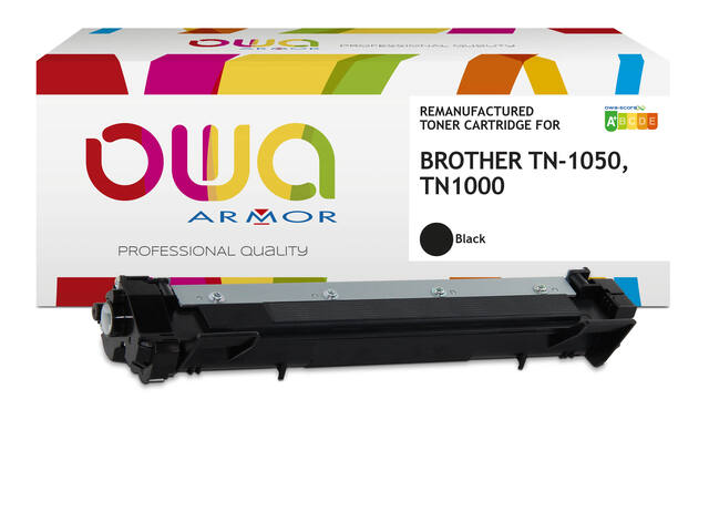 Toner OWA Brother TN-1050 zwart jumbo