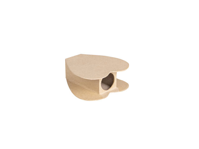 Figuur Decopatch vaas hart waterproof 13x5x13cm