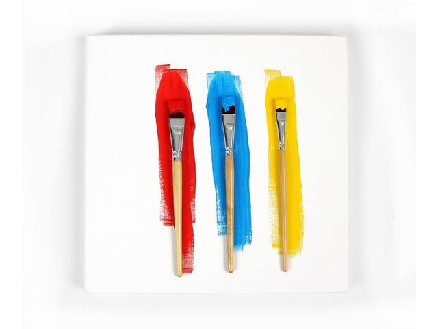 Acrylverf Qrea 120 ml primair geel