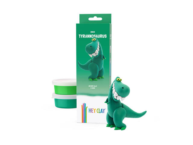 Klei Hey Clay dinos set 3 delen
