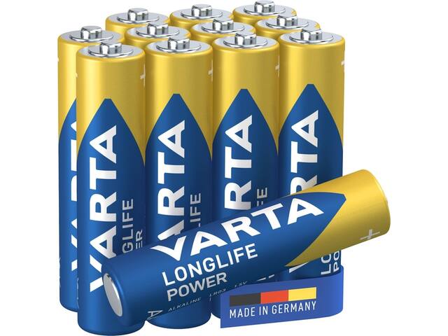 Batterij VARTA Longlife Power 12x AAA