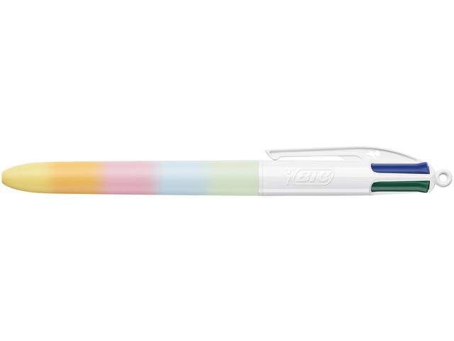 4-Kleuren balpen Bic regenboog M assorti