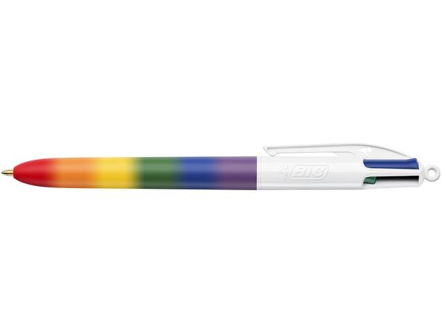 4-Kleuren balpen Bic regenboog M assorti