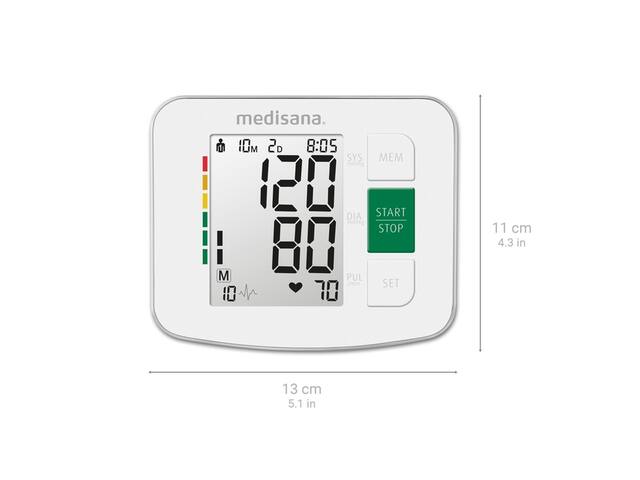 Bovenarmbloeddrukmeter Medisana BU 512