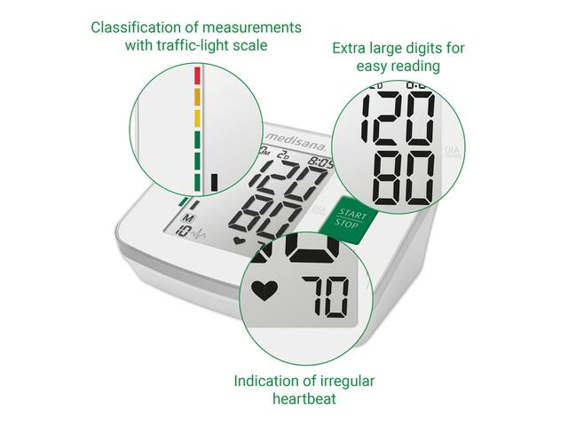 Bovenarmbloeddrukmeter Medisana BU 512